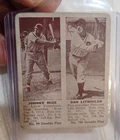 1941 Double Play Baseball Card # 99/100  Johnny Mize Dan Litwhiler ungraded