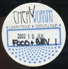 Vintage 2002 Cher Concert Backstage Pass Working St Louis MO