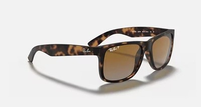 Ray-Ban Justin RB4165 - 5683 Matt Havana / Braun Grau Verlauf