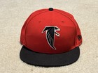 VINTAGE THROWBACK ATLANTA FALCONS NEW ERA HAT CAP RED 7 1/2 — photo 1