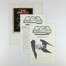 Star Wars: Tie Fighter - PC Big Box - Lucas Arts- Manuals and Box Front Only