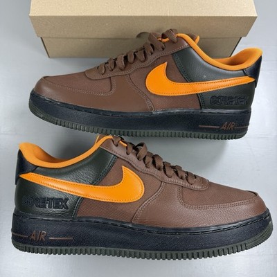 Größe 9,5 - Nike Air Force 1 Low Gore-Tex Brown Bright Ceramic CK2630-201