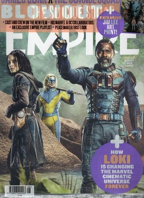Empire Magazine   The Suicide Squad Summer 2021   4 Cover Set (Unopened)
