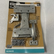 Everbilt Gate Tee Hinge Latch and Pull Set Galvanized Steel Weather Resistant