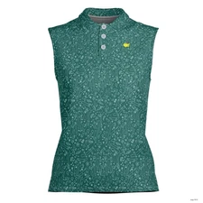 Masters Golf Women's Sleeveless Performance Polo Shirt 2024 PGA Performance