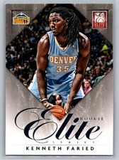 2012-13 Panini Elite #4 Kenneth Faried Elite Series Rookies Denver Nuggets B98