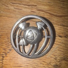 Sterling Silver Charles Rennie Mackintosh Round Brooch Historic Originals