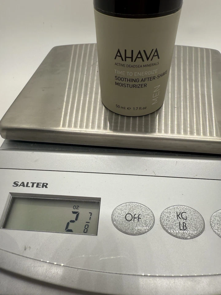Hidratante pós-barba calmante masculino AHAVA Time To Energize 1,7 oz/50 ml - Imagem 3 de 4