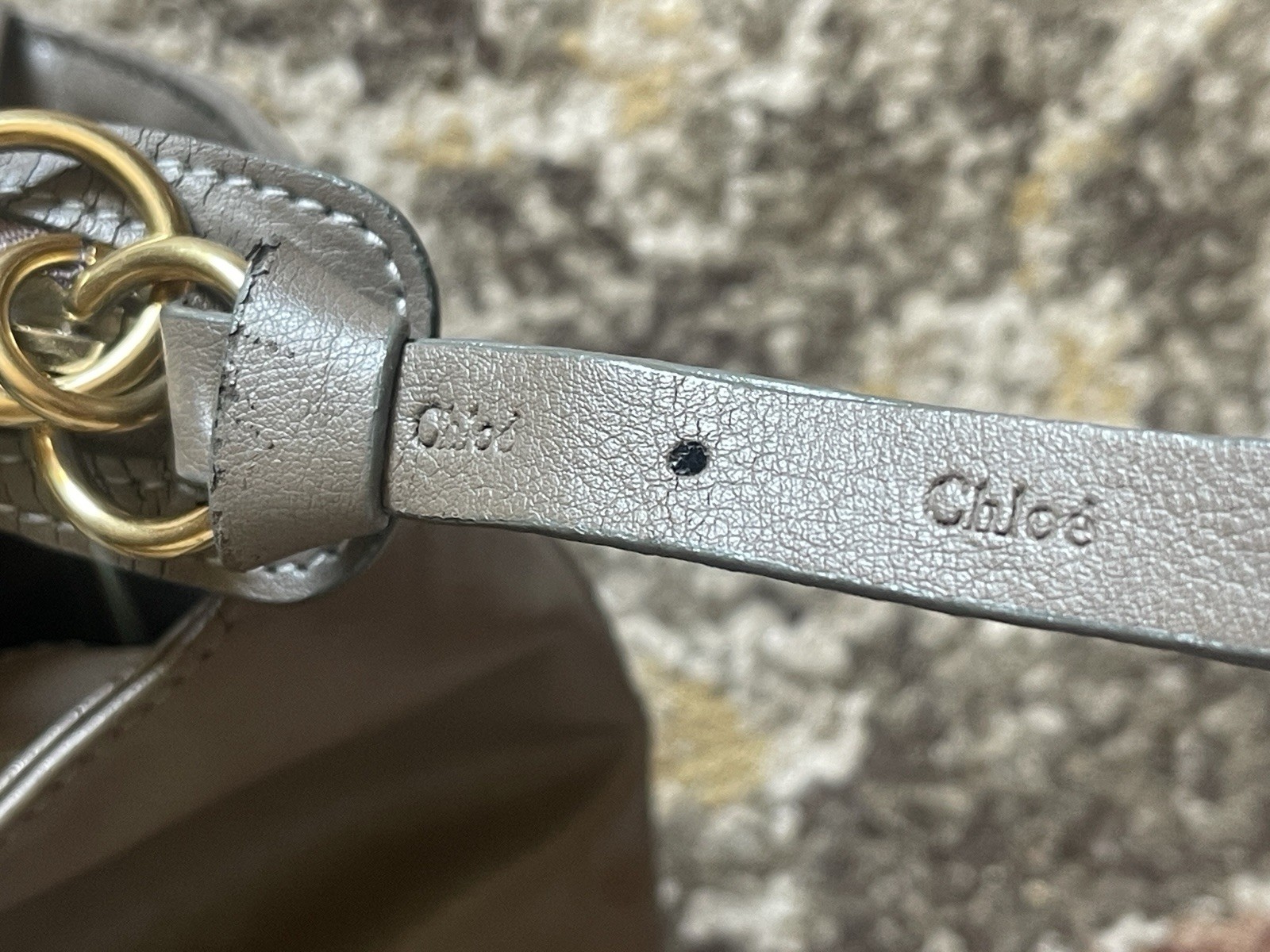 Authentic Chloe Tan Eclipse Commuter Leather Tote… - image 19