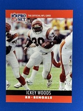 1990 Pro Set #66 Ickey Woods Bengals
