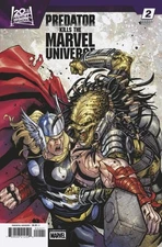 Predator Kills The Marvel Universe #2 Sergio Davila Variant Cover 9/17 Marvel 