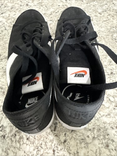 Nike Court Legacy Canvas Black White Men’s 8 - Picture 6 of 8