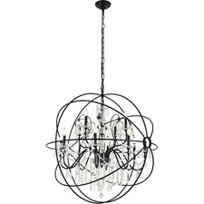 Living District LD8801D43BK Cordelia Pendant black