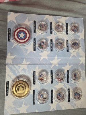 Captain America 50p Collection