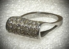 Sterling Silver Quartz Cocktail Ring