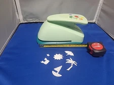 Marvy Uchida Clever Lever Craft Punch Beach Crab Palm Boat Teachers Confetti 🎊 