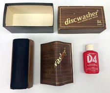 Discwasher D4 System Brush Empty D4 Bottle w/ Box Manual Record Cleaning Set