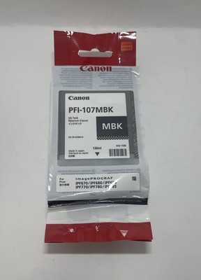 Canon Matte Black  PFI-107MBK  Ink Cartridge IPF670 IPF680 685 IPF770 IPF780 785