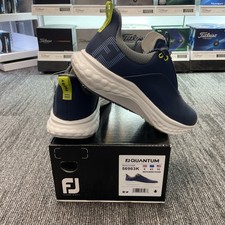 Footjoy Quantum Blue/ Lime Size 9 Uk