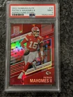 2022 DONRUSS ELITE PATRICK MAHOMES II /275 ASPIRATIONS STARS PSA 9