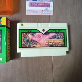 Nintendo Spelunker Famicom Game Case Manual Included Excellent Condition