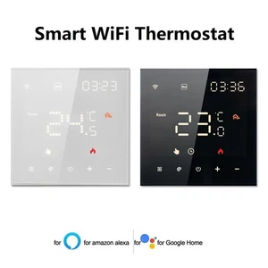 LCD Touch Screen WiFi Smart Thermostat for Remote Temperature Management