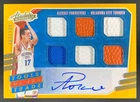 Aleksej Pokusevski 2021 Panini Absolute Mem Tools Trade Six Swatch RC Auto /199