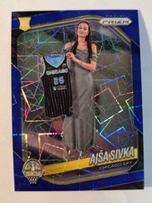 Ajsa Sivka 2025 Prizm WNBA #85 Blue Velocity Chicago Sky Rookie Card RC