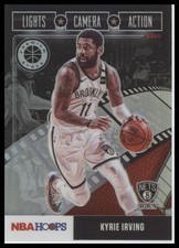 Kyrie Irving 2019-20 Hoops Premium Lights Camera Action Holo #23 Brooklyn Nets