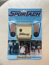 Vintage Precise Sportach Pedometer Walking Or Running Made In USA NIP