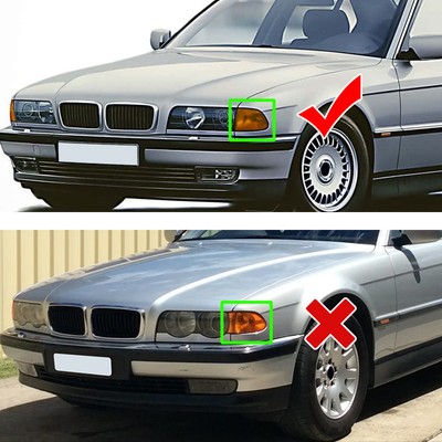 For BMW 7 Series E38 725i 730i 735i 740i 1995-1998 2x Turn Signal