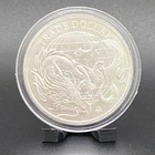 1 Oz Silver British Trade Dollar 2021 St. Helena - Dragon