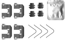 TEXTAR Zubehörsatz Scheibenbremsbelag für Hyundai i10 AC3 AI3 Elantra