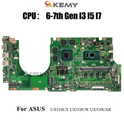 UX510UX Motherboard For ASUS UX510UXK V510U UX510UWK UX510UW U5000U Mainboard