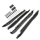 Black Running Boards Side Steps Fit Mercedes GLC X254 C254 2023+ ABS/PP