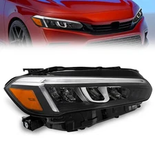 Full LED DRL Headlight For 2022-2025 Honda Civic Sedan 4-Door Right Passenger