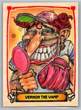 1988 Leaf Baseball's Greatest Grossouts #71 Vernon the Vamp