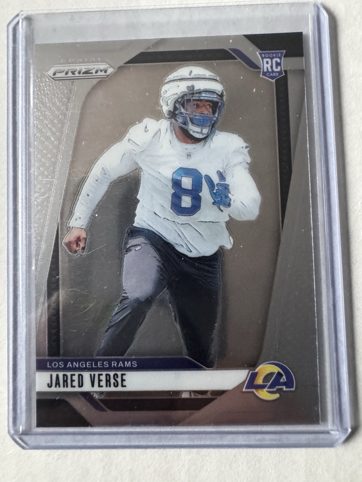 2024 PANINI PRIZM #341 JARED VERSE ROOKIE RC LOS ANGELES RAMS