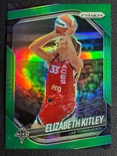 2025 Panini WNBA Prizm - Eliizabeth Kitley #41 Green Prizm