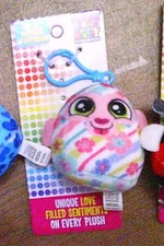 NEW mini FLUFFY STUFFY plus clips MONKEY ALL THAT YOU ARE IS ALL THAT I NEED