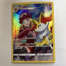 Braixen TG01/TG30 Swsh12: Sword & Shield - Silver Tempest Trainer Gallery  Holo for sale online | eBay