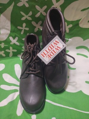 Basic Edition Women Shoes Sz 8 Brown Wide Width Semi Boots New