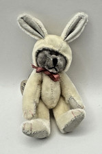BOYDS BEARS 1999 Tilly F. Wuzzie MINIATURE Teddy Bear as Bunny 3"