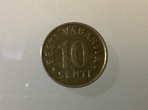 Estonia 10 Senti 1991 Circulated