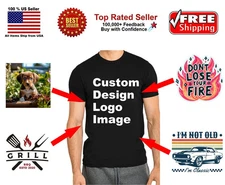 Custom T Shirts, Personalized T-shirt, Personalized Logo, Image, Photos, DTG Pri