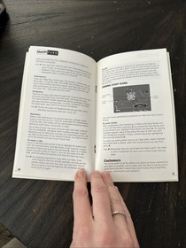 Sega Saturn Manual Only Theme Park 