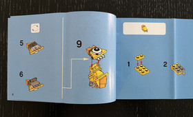 Lego Instruction Manual Lot (3) Lego Movie (70800) City (60019) & Mixels (41506)
