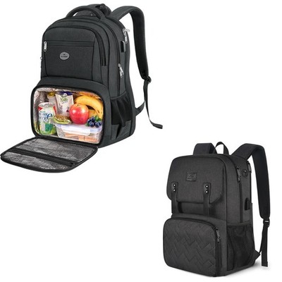 MATEIN 17 Inch Laptop Backpack, TSA Large Travel Back Pack with Lunch Box, Lu...