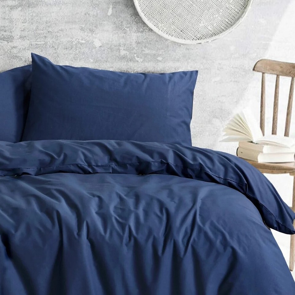 King Size Duvet Cover Cotton Rich Single Queen Super King Quilt Covers