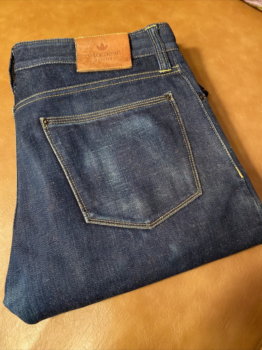 Shockoe Atelier Slim Rainbow Nep Selvedge Denim W29 L29 gustin